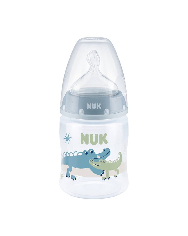 NUK Biberon First Choice+ 150 ml 0-6 mois Bleu