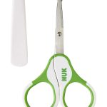 NUK Ciseaux avec étui Vert