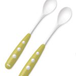 NUK Cuillères longues Lot de 2 Jaune