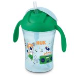 NUK Gobelet avec paille 230 ml Turquoise