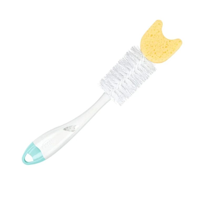 NUK Goupillon biberon 2 en 1 avec éponge Mint