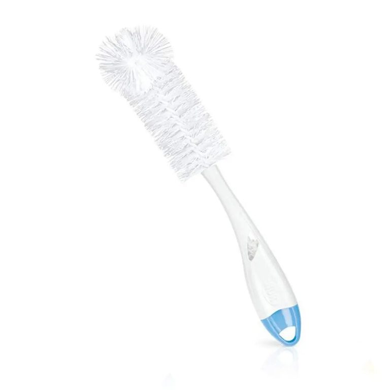 NUK Goupillon rince-biberon 2 en 1 Bleu