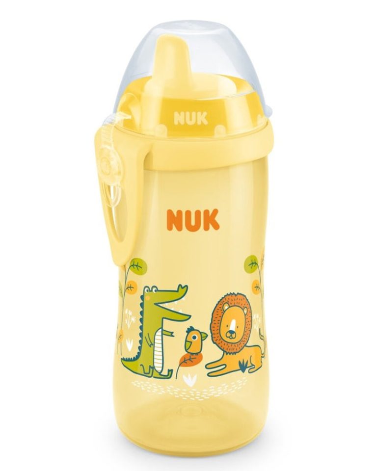 NUK Kiddy Cup 300 ml 12 mois+ Jaune