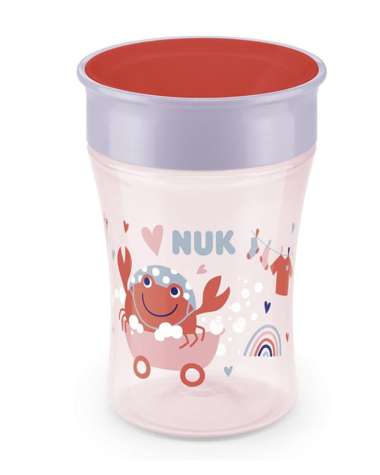 NUK Magic Cup 360° Tasse 230 ml 8 mois+ Rouge