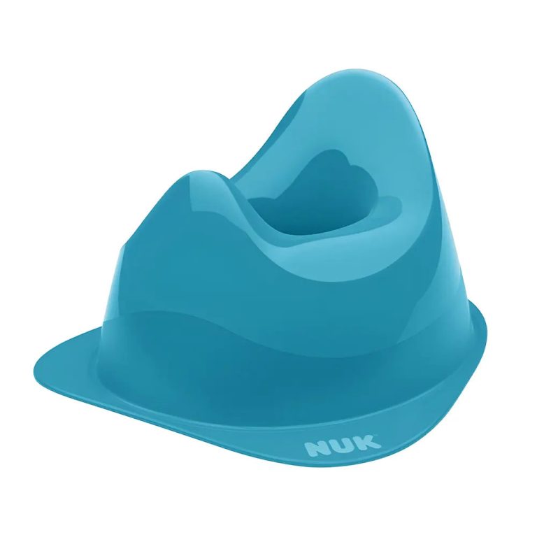 NUK Pot ergonomique Bleu pétrole