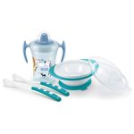 NUK Set repas 4 pièces Bleu