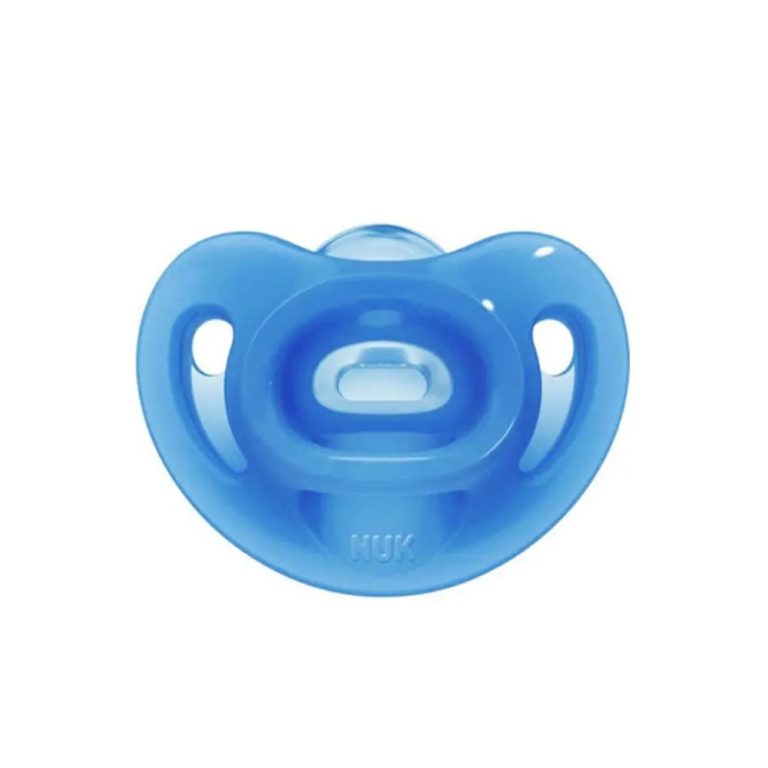 NUK Sucette Sensitive 0-6 mois Bleu