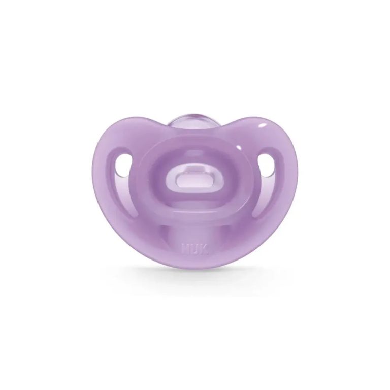 NUK Sucette Sensitive 0-6 mois Mauve