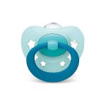 NUK Sucette Signature 0-6 mois Bleu