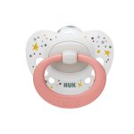 NUK Sucette Signature 0-6 mois Rose