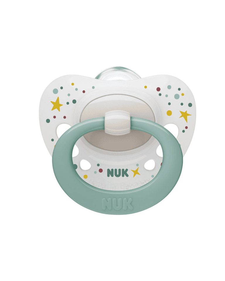NUK Sucette Signature 0-6 mois Vert