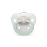 NUK Sucette Signature 0-6 mois Vert & gris