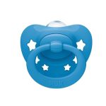 NUK Sucette Signature 6-18 mois Bleu