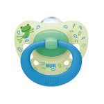 NUK Sucette Signature 6-18 mois Bleu & vert