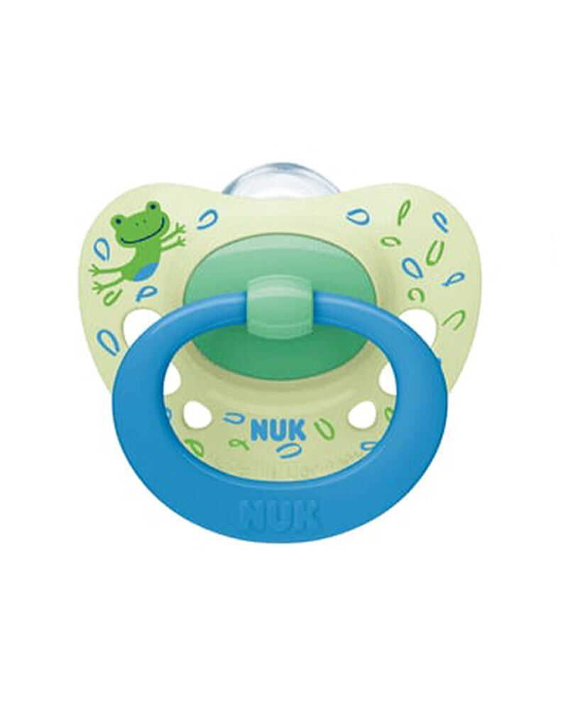 NUK Sucette Signature 6-18 mois Bleu & vert NUK Sucette Signature 6-18 mois Bleu & vert