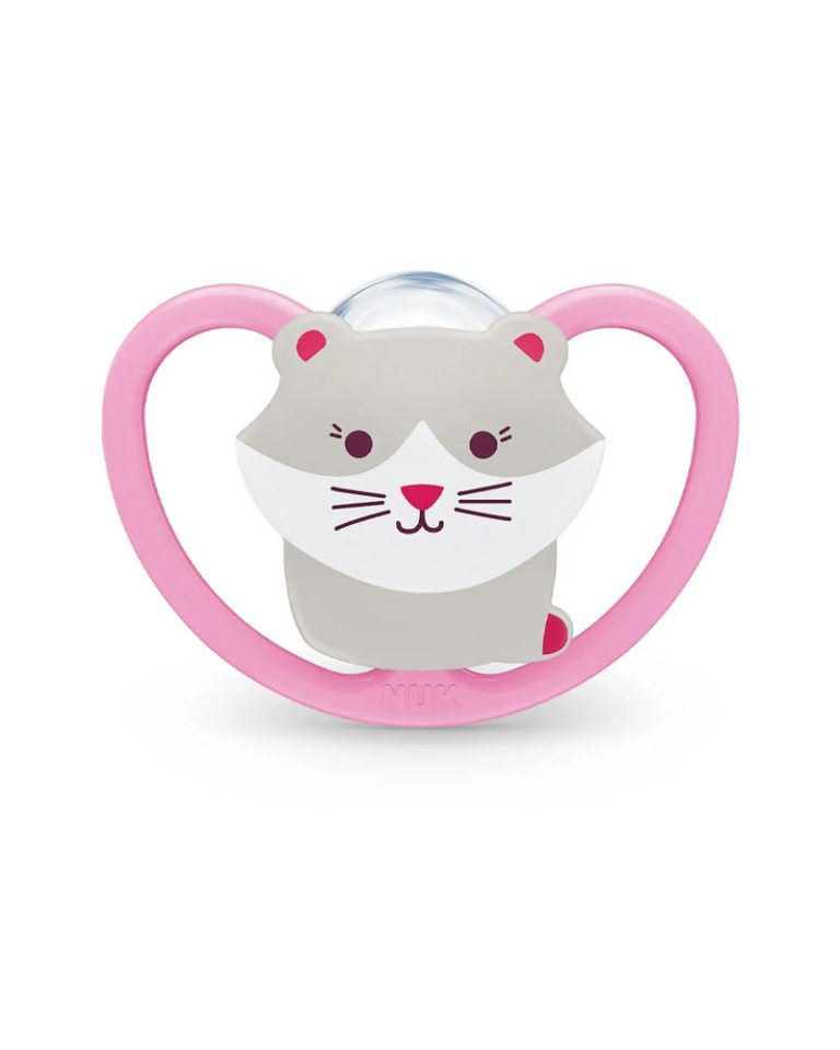 NUK Sucette Space avec boîte 0-6 mois Chat