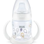 NUK Tasse d'apprentissage Temperature Control 150 ml 6-18 mois Blanc
