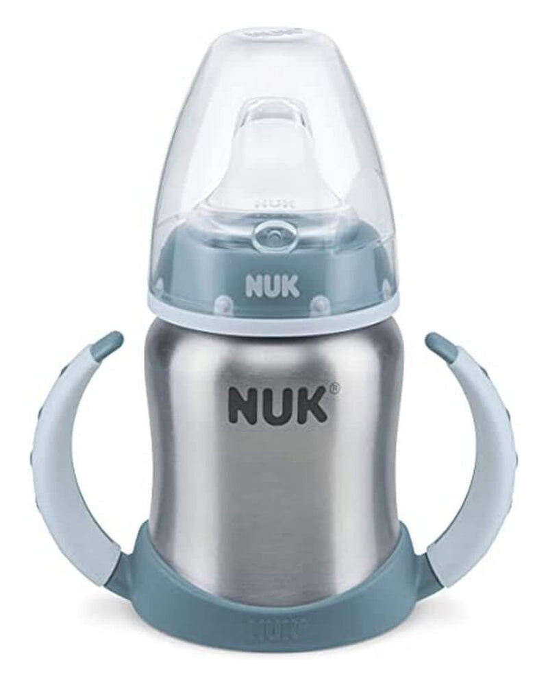 NUK Tasse Learner Stainless Steel 125 ml 6-18 mois Bleu NUK Tasse Learner Stainless Steel 125 ml 6-18 mois Bleu