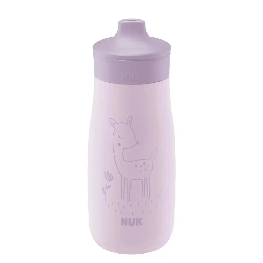 NUK Tasse Mini-Me Sip inox avec bec verseur 300 ml 9 mois+ NUK Tasse Mini-Me Sip inox avec bec verseur 300 ml 9 mois+