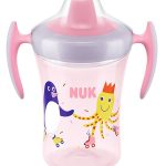 NUK Trainer Cup Tasse d'apprentissage 230 ml 6 mois+ Rose