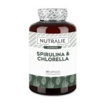 Nutralie Spirulina et Chlorella 180 capsules
