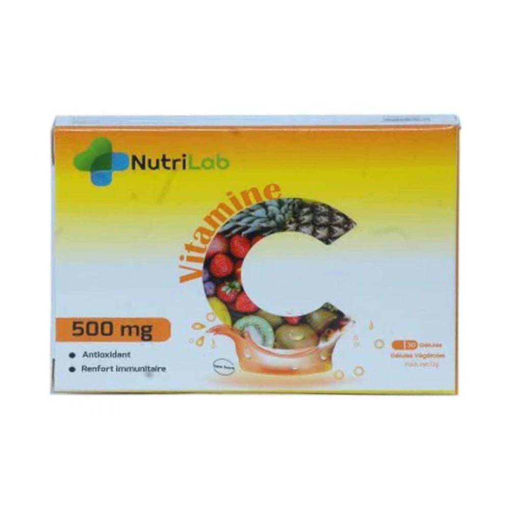 Nutrilab Acérola Vitamine C 30 gélules Nutrilab Acérola Vitamine C 30 gélules