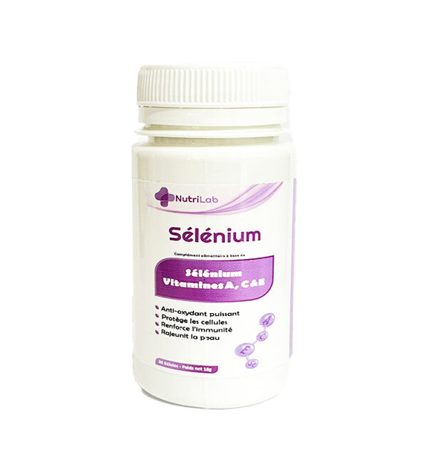 Nutrilab Sélénium 60 comprimés Nutrilab Sélénium 60 comprimés
