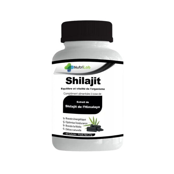 Nutrilab Shilajit 60 gélules Nutrilab Shilajit 60 gélules