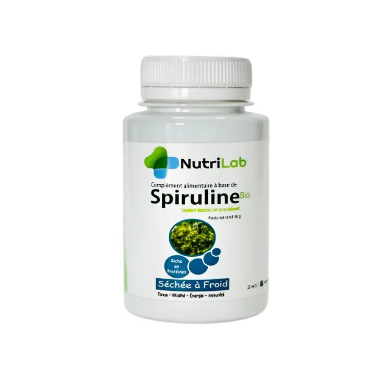 Nutrilab Spiruline bio 240 comprimés