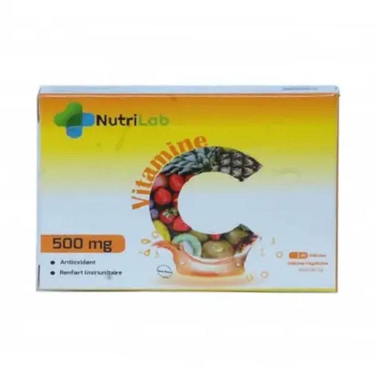 Nutrilab Vitamine C 500 mg 30 gélules