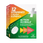 Nutrisanté 12 vitamines + 7 oligo-éléments 24 comprimés