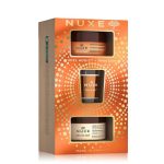 Nuxe Coffret Gommage gourmand nourrissant corps + baume-huile corps + bougie