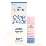 Nuxe Crème Fraîche de Beauté Crème riche hydratante + Very Rose Eau micellaire 50 ml