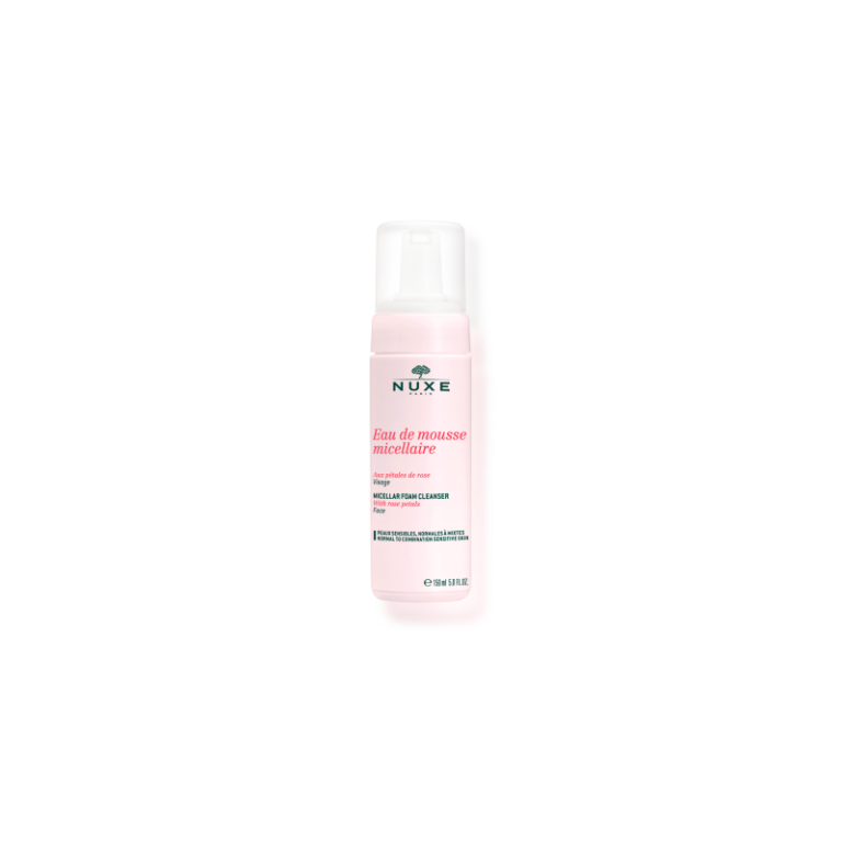 Nuxe Eau de mousse micellaire aux pétales de rose 150 ml