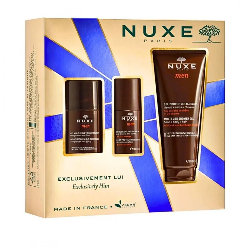 Nuxe Men Coffret Gel multi-fonctions hydratant 50 ml + déodorant