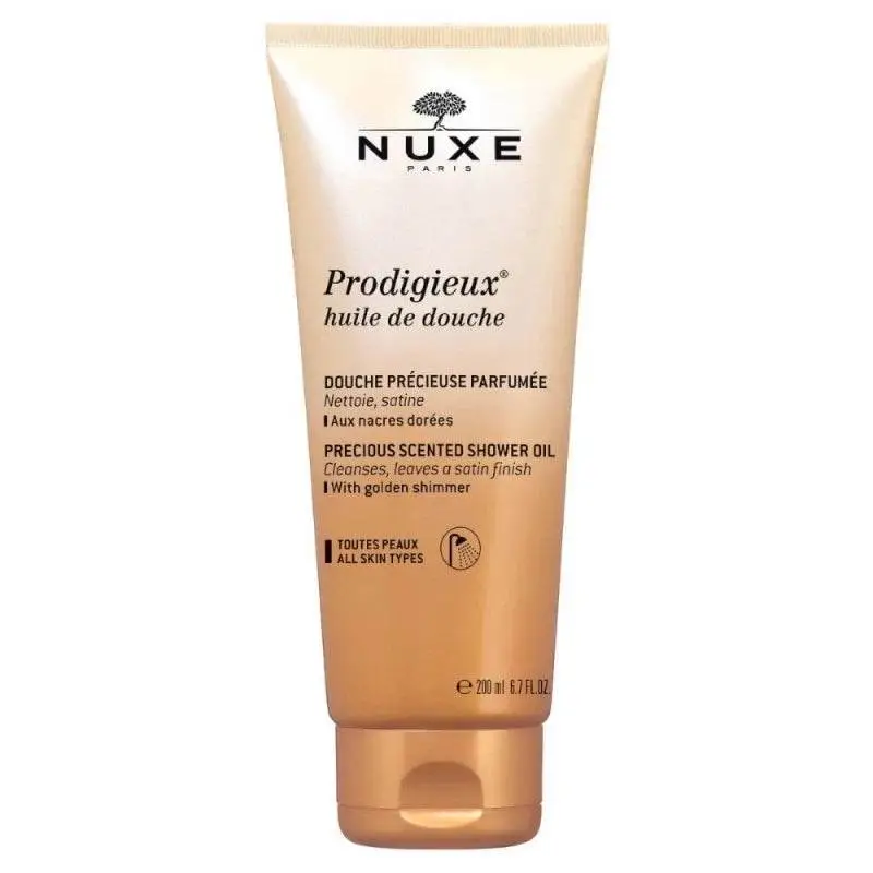 Nuxe Prodigieux Huile de douche nettoyante précieuse parfumée 200 ml Nuxe Prodigieux Huile de douche nettoyante précieuse parfumée 200 ml
