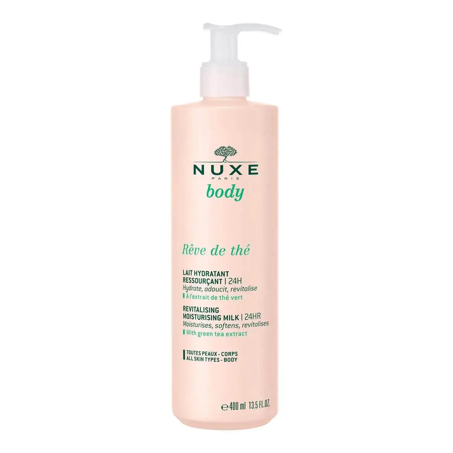 Nuxe Rêve de Thé Lait corps hydratant 400 ml Nuxe Rêve de Thé Lait corps hydratant 400 ml