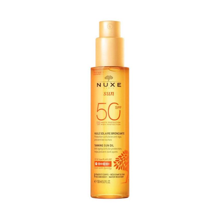 Nuxe Sun Huile bronzante haute protection SPF50 150 ml