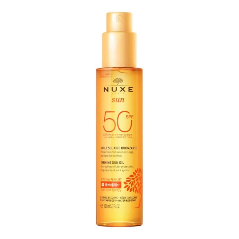 Nuxe Sun Huile solaire bronzante SPF50 150 ml