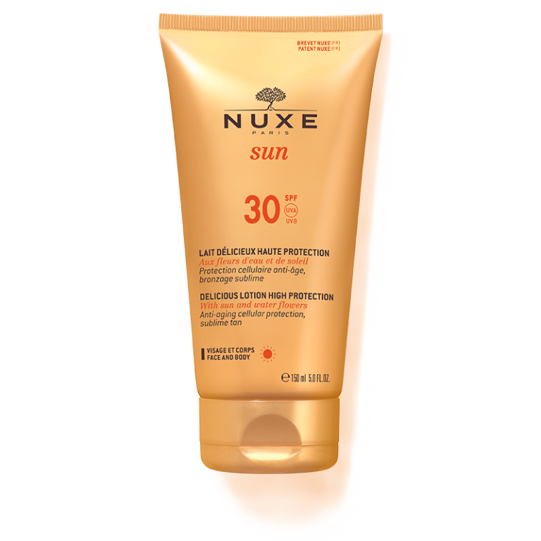 Nuxe Sun Lait délicieux visage et corps SPF30 150 ml