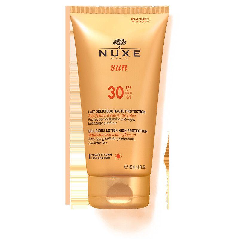 Nuxe Sun Lait délicieux visage et corps SPF30 150 ml Nuxe Sun Lait délicieux visage et corps SPF30 150 ml