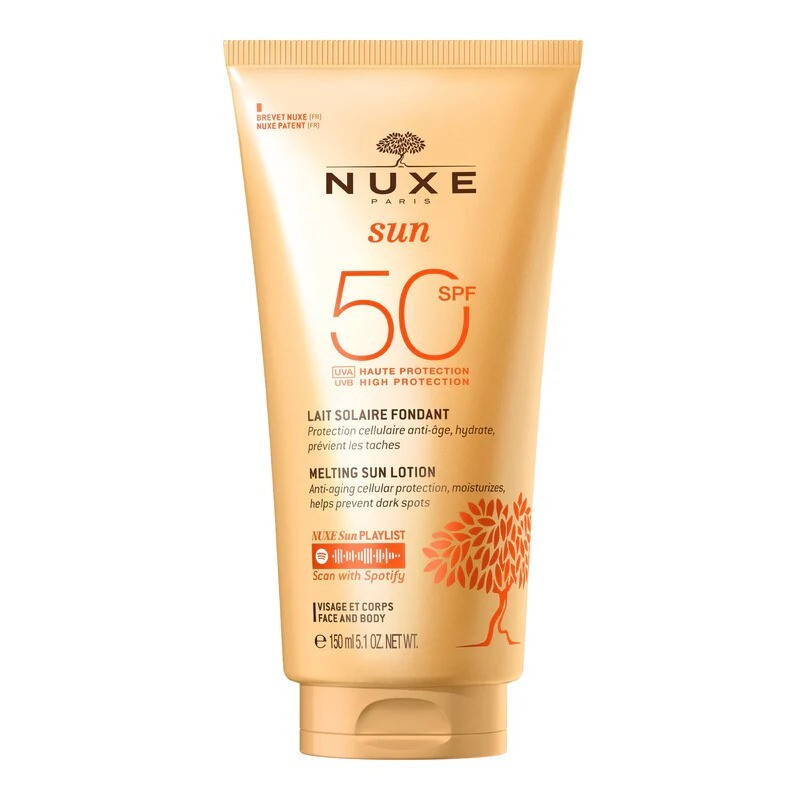 Nuxe Sun Lait fondant haute protection SPF50 150 ml Nuxe Sun Lait fondant haute protection SPF50 150 ml