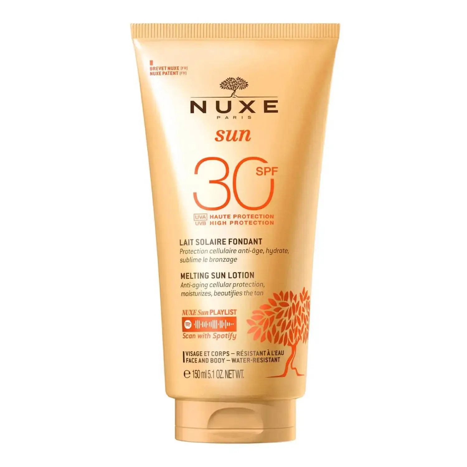 Nuxe Sun Lait solaire fondant haute protection SPF30 150 ml Nuxe Sun Lait solaire fondant haute protection SPF30 150 ml