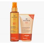 Nuxe Sun Pack Huile solaire bronzante SPF30 150 ml + Lait fraîcheur