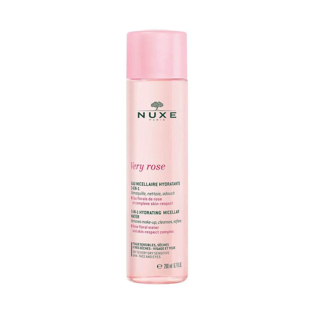 Nuxe Very Rose Eau micellaire hydratante 3-en-1 200 ml Nuxe Very Rose Eau micellaire hydratante 3-en-1 200 ml