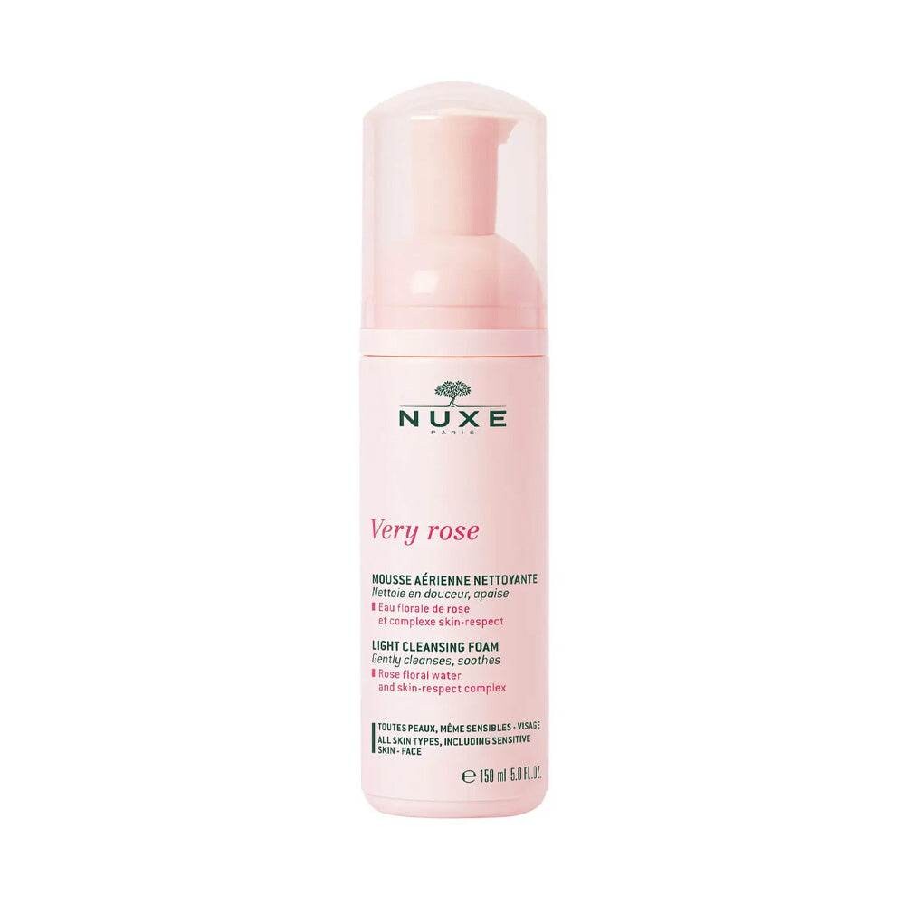 Nuxe Very Rose Mousse aérienne nettoyante 150 ml Nuxe Very Rose Mousse aérienne nettoyante 150 ml