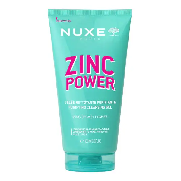 Nuxe Zinc Power Gelée nettoyante purifiante 150 ml Nuxe Zinc Power Gelée nettoyante purifiante 150 ml