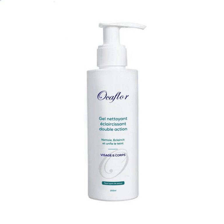 Ocaflor Gel nettoyant éclaircissant double action 200 ml