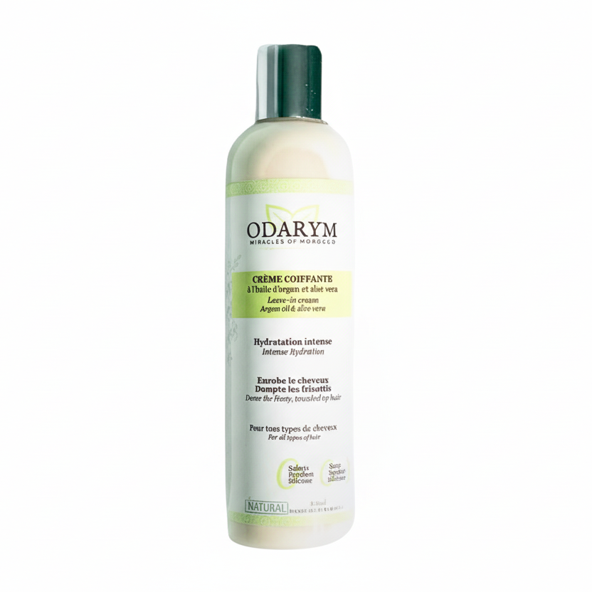 Odarym Crème coiffante huile d'argan et aloe vera 250 ml Odarym Crème coiffante huile d'argan et aloe vera 250 ml
