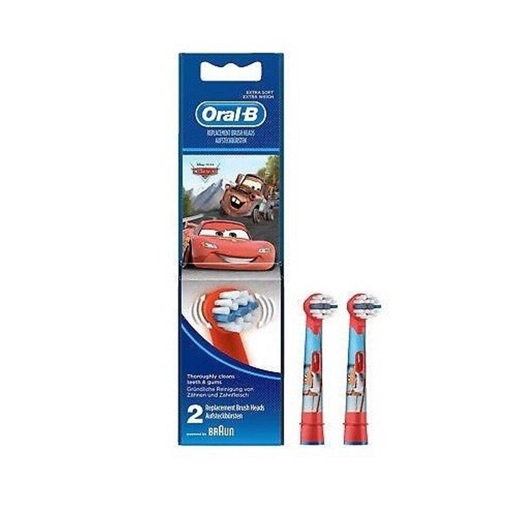 Oral-B Kids Cars Brossettes de rechange Oral-B Kids Cars Brossettes de rechange